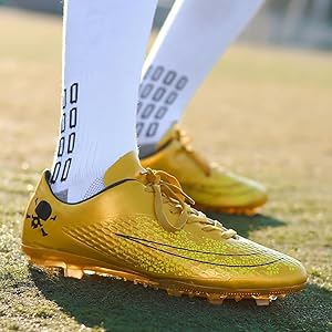 Amazon | [BROHN] サッカーシューズ サッカースパイク 履き